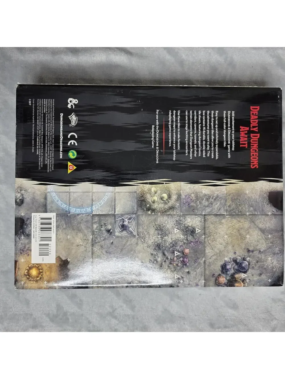 D&D Dungeon Tiles Reincarnated - Dungeon. Open Box